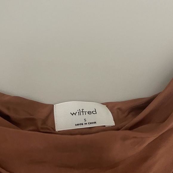 •SOLD ARITZIA• Wilfred Only Ruched Slip Dress - Picture 5 of 6